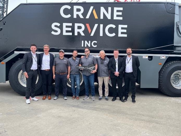 Crane Service, Inc. expands fleet with a Liebherr LG 1800-1.0 lattice boom crane Crane Service, Inc. expands fleet with a Liebherr LG 1800-1.0 lattice boom crane